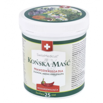 Końska Maść Rozgrzewająca 500ml Herbamedicus