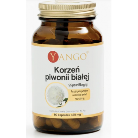 Piwonia biała korzeń 90sztuk YANGO