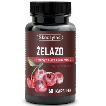 ŻELAZO 3 formy 60 kapsułek Skoczylas