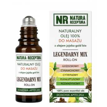 Olej do masażu Legendarny mix roll-on 10ml Natura Receptura