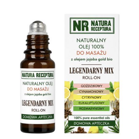 Olej do masażu Legendarny mix roll-on 10ml Natura Receptura