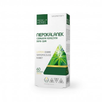 Niepokalanek Czerwona Koniczyna Dong Quai 60 kapsułek Medica Herbs