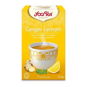 Herbata imbir cytryna BIO 17sztuk Yogi Tea