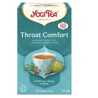 Herbata Na gardło BIO 17sztuk Yogi Tea