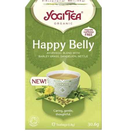Herbata Lekki brzuch BIO 17sztuk Yogi Tea