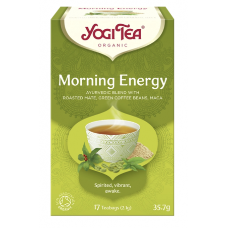 Herbata Poranna energia BIO 17sztuk Yogi Tea