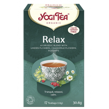Herbata Relax BIO 17sztuk Yogi Tea