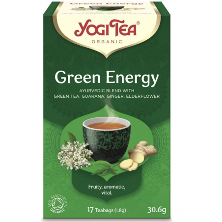 Herbata Zielona energia (Green Energy) BIO 17sztuk Yogi Tea