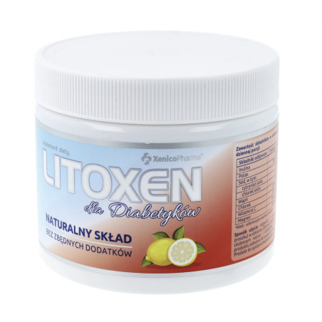 Litoxen Elektrolity dla diebetyków (smak cytrynowy) 172,5g