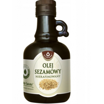 Olej sezamowy nierafinowany 250 ml Oleofarm