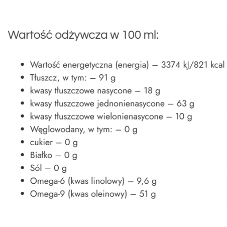 Olej z awokado tłoczony na zimno 250 ml Oleofarm - 1