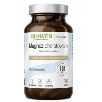 Magnez chelatowany 100 kapsułek Biowen