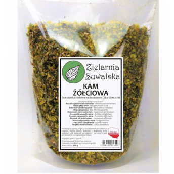 KAM ŻÓŁCIOWA mieszanka ziołowa wg przepisu Ojca Klimuszki  500g