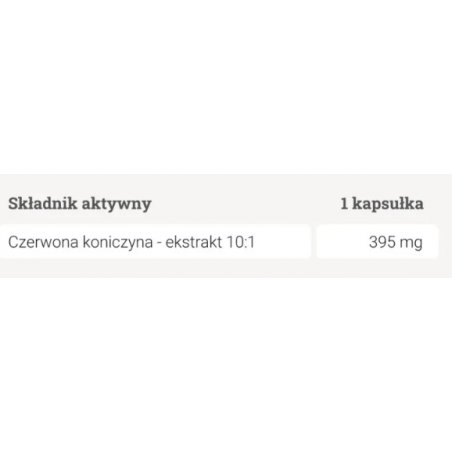 Czerwona koniczyna ekstrakt 10:1 90 kapsułek Yango - 1