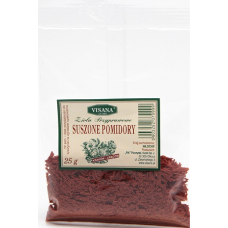 Suszone pomidory 25g Visana