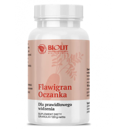 Flawigran oczanka (zachowanie prawidłowego widzenia) 120g Biolit