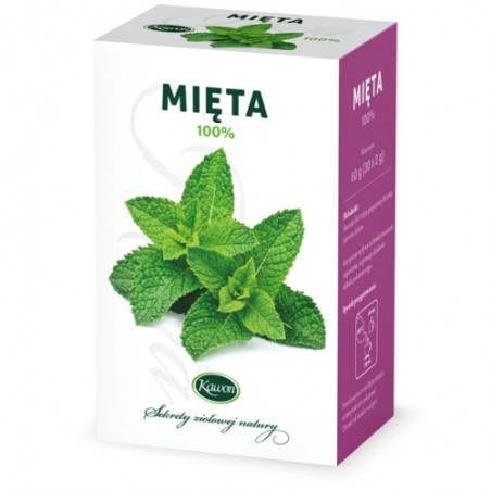 Mięta 30x2g środek spożywczy Kawon