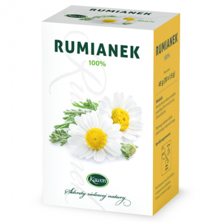 Rumianek 30x1,5g środek spożywczy Kawon