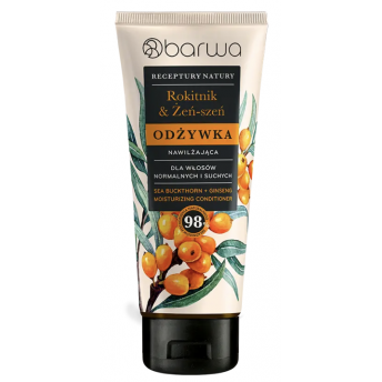 Odżywka nawilżająca do włosów Rokitnik + Żeń-szeń 200ml Barwa