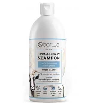 Hipoalergiczny szampon kozie mleko 400 ml BARWA