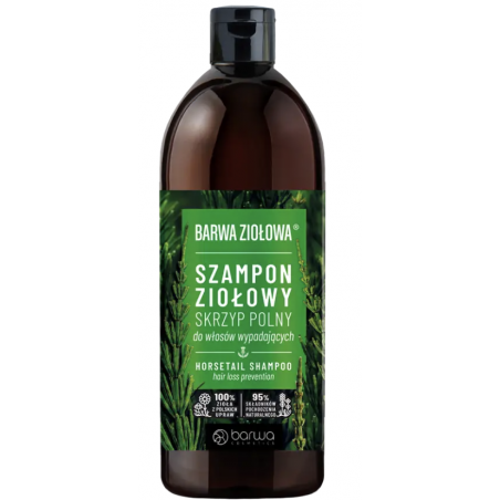 Szampon ziołowy skrzyp polny 480ml BARWA