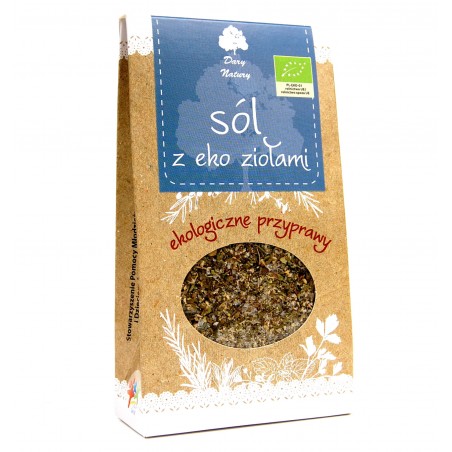 Sól z ziołami EKO 100g Dary Natury