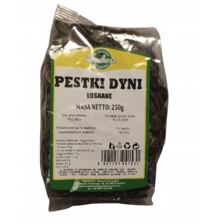 Pestki dyni łuskane 250g SMAKOSZ