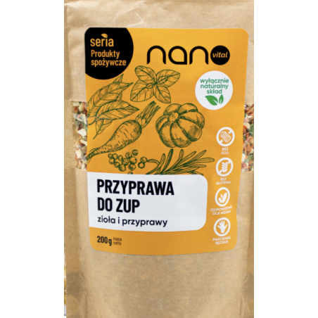 Przyprawa do zup 200g Nanovital