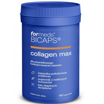 BICAPS Collagen max (kolagen) w kapsułkach ForMeds 60 sztuk
