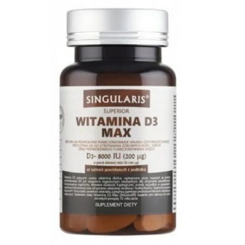 Witamina D3 max 8000 IU Singularis 60 sztuk Singularis