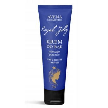 ROYAL JELLY Krem z mleczkiem pszczelim na suche dłonie 75g Avena