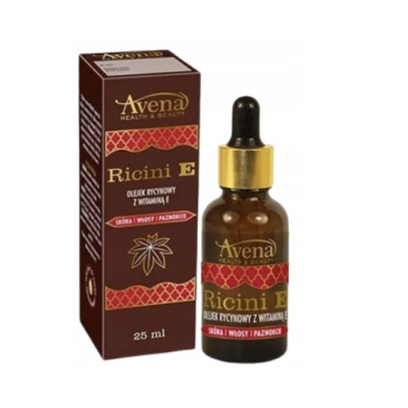 Health & Beauty Ricini E olejek rycynowy z witaminą E 25ml Avena