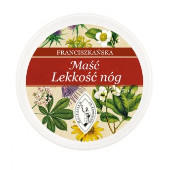 Franciszka maść Lekkość nóg 50g Produkty Franciszkańskie