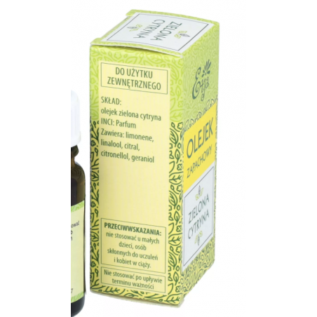 Zielona cytryna - olejek zapachowy 10ml Etja - 1