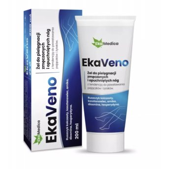 EkaVeno żel do pielęgnacji zmęczonych i opuchniętych nóg 200ml EkaMedica