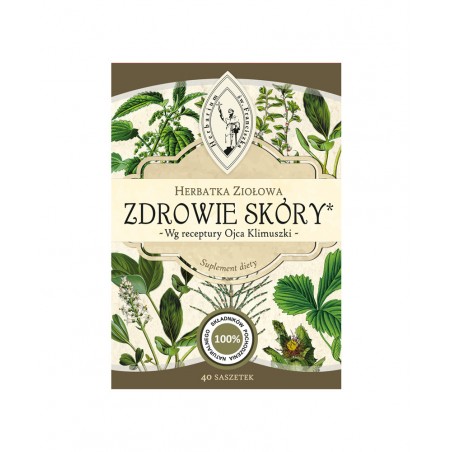 Herbatka Zdrowie skóry 40torebek Herbarium św. Franciszka