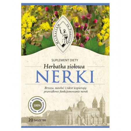 Herbatka ziołowa NERKI 20torebek Herbarium św. Franciszka