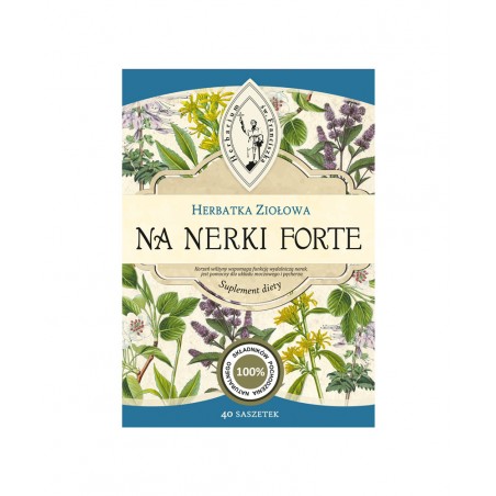 Herbatka ziołowa NERKI FORTE 40torebek Herbarium św. Franciszka