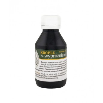 KROPLE NA WYPRÓŻNIANIE 100ml Herbarium św. Franciszka