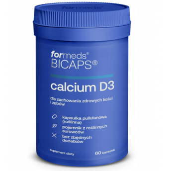 BICAPS Calcium D3 60 sztuk ForMeds