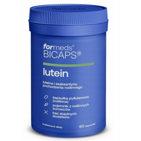 BICAPS lutein (Luteina + Zeaksantyna) 60 sztuk ForMeds