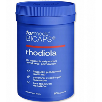 BICAPS rhodiola (różeniec górski) 60 kapsułek ForMeds