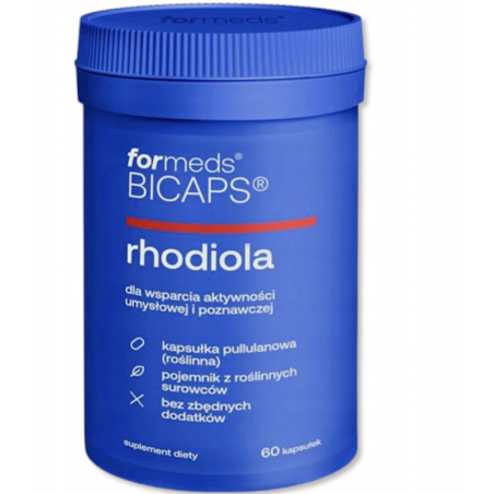 BICAPS rhodiola (różeniec górski) 60 kapsułek ForMeds