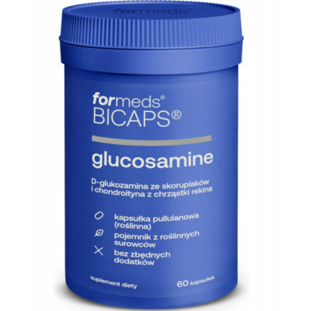 BICAPS glucosamine (gukozamina) 60 kapsułek ForMeds