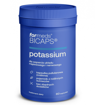 BICAPS Potassium 360mg (cytrynian potasu) 60 sztuk ForMeds