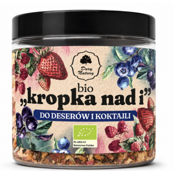 Kropka nad i do deserów i koktajli bio 60g Dary Natury
