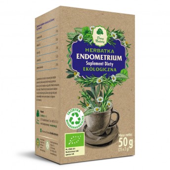 Herbatka Endometrium EKO 25 × 2g Dary Natury