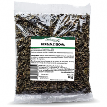 Herbata zielona Herbapol 80g