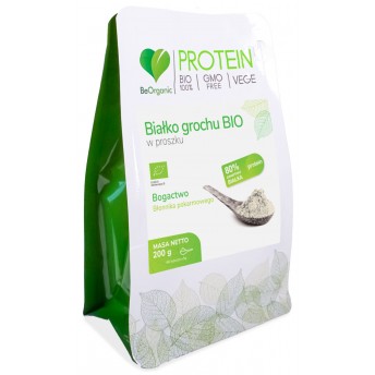Białko grochu bio BeOrganic 200g