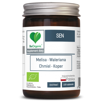 SEN bio 450mg BeOrganic 100 tabletek